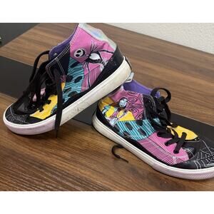 Nightmare Before Christmas High Top Sneakers Shoes Groundup Disney Women's 8.5